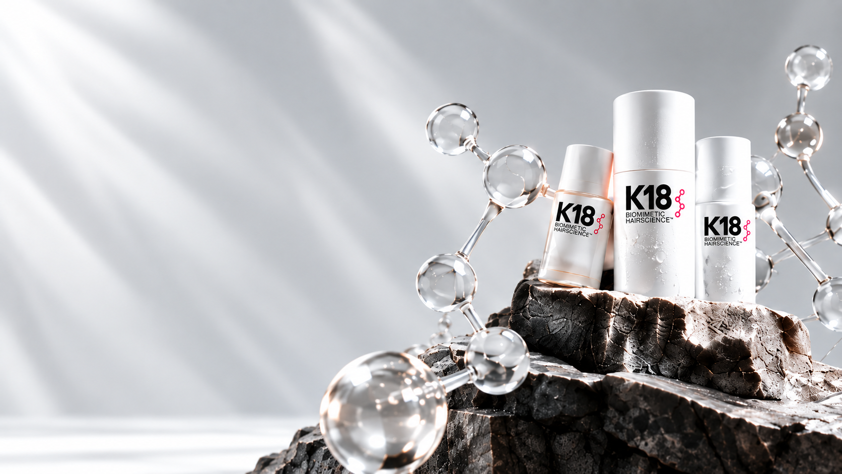 Productos de reparación molecular K18 sobre una base de piedra
